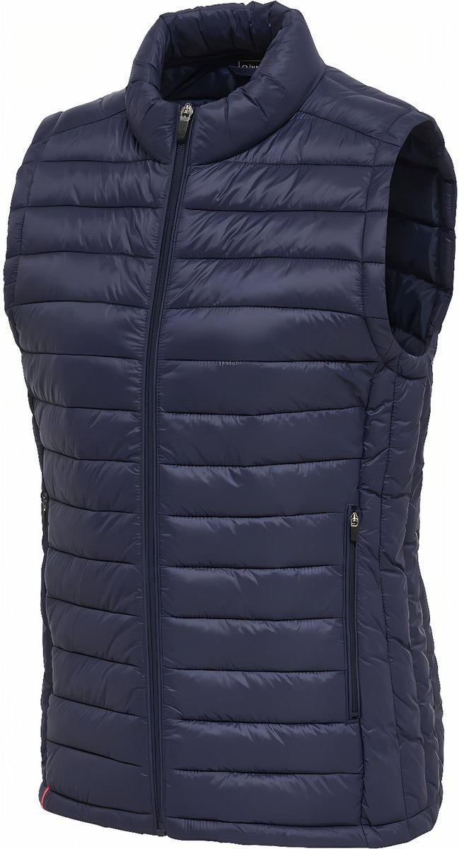 Hummel damesvest Hmlred Quilted Waistcoat Woman 215214 Blaus