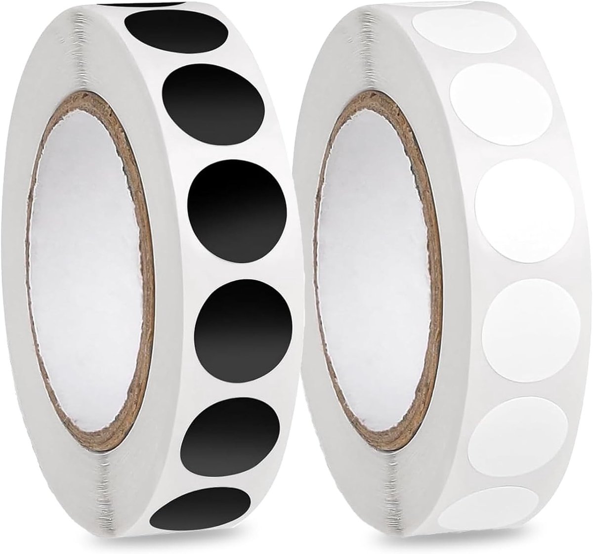 Ronde Stickers in 13mm, Zelfklevende Kleurcodering Dots, Verwijderbare Stickers voor Thuis, School en Kantoor, 2000 Stuks