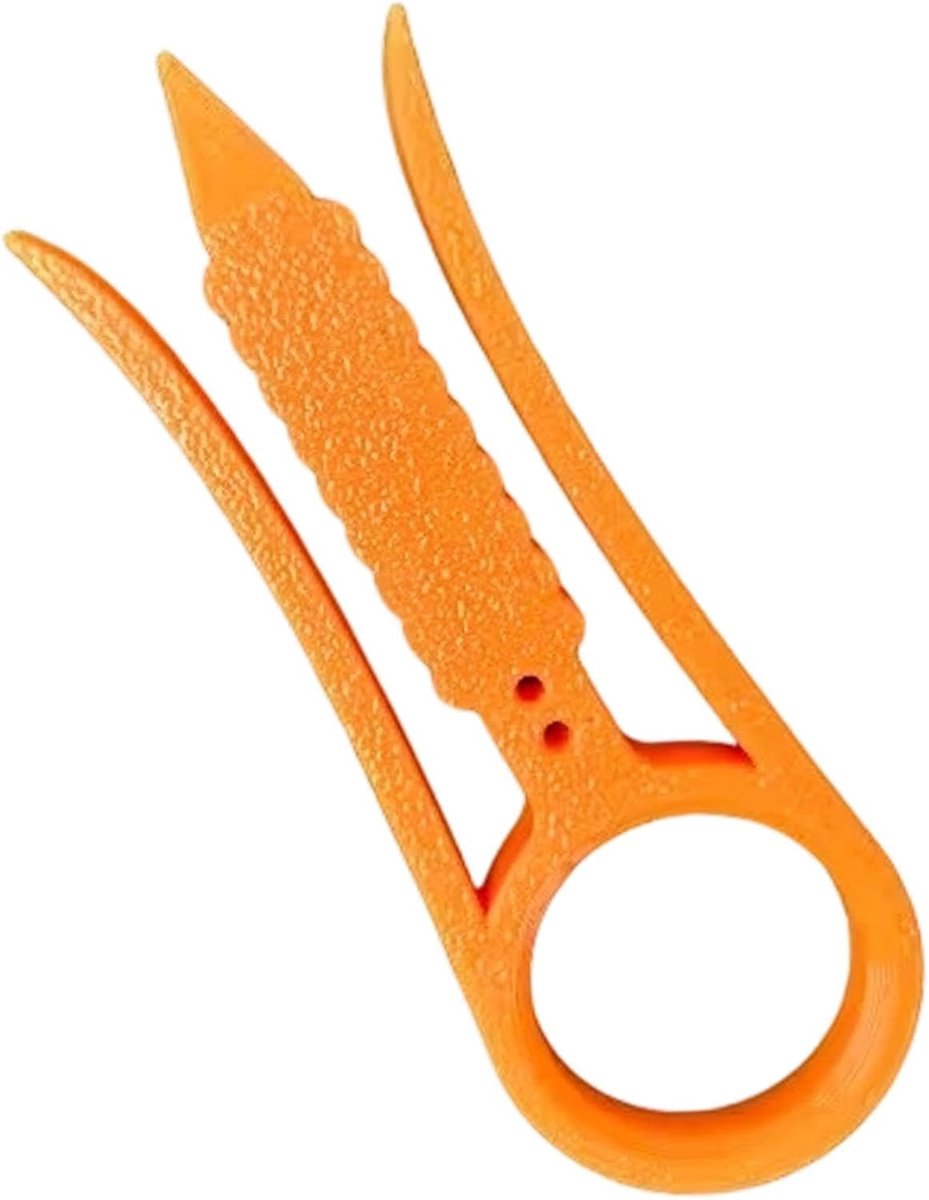 Mini draadstripper - Kabelsplitser Gereedschap - Snel Kabels Strippen - Flexibele Kabel Aanpassing - 7.9x2.7x0.6cm - Oranje