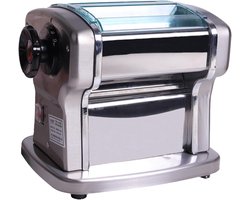 Elektrische Kleirol Machine - Klei Pers Machine - Zacht Klei Maken - Roestvrij Staal Roller - 0.5-5mm Dikte - Zilver