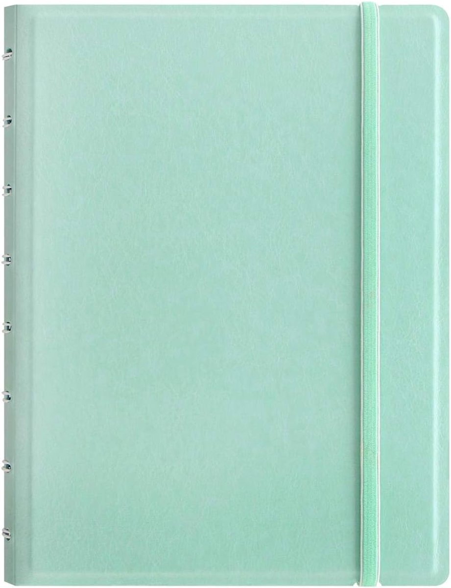 Notitieboek - Agenda Planner - Notities Maken - Flexibel Pagina Systeem - A5 Formaat - Eendenborstblauw