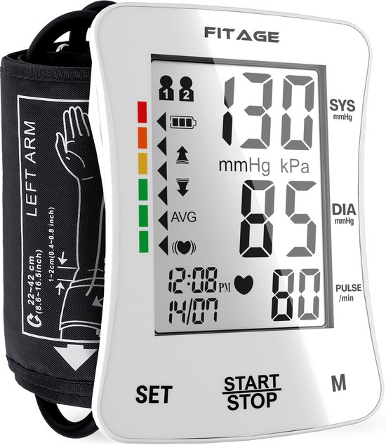 Fitage bovenarm bloeddrukmeter