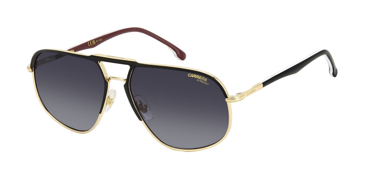 Carrera 318 60/16/145 Zonnebril Zwart Man