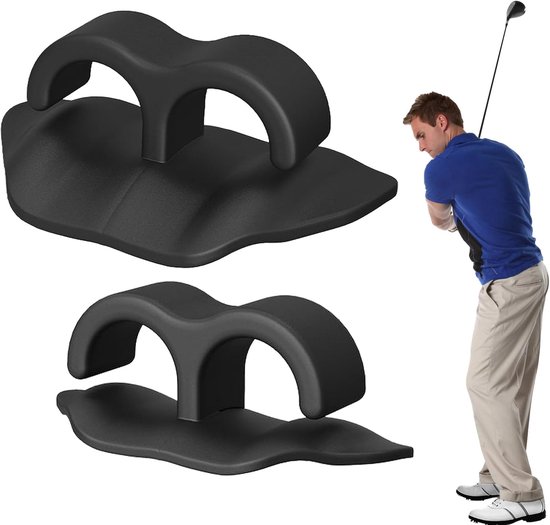 Golf Grip Trainer - Swing Hulp - Golfslag Verbeteren - Directe Feedback - 68 x 52 cm - Zwart van GOLF — afbeelding 5