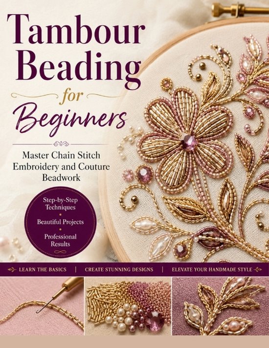 Tambour Beading for Beginners - cover