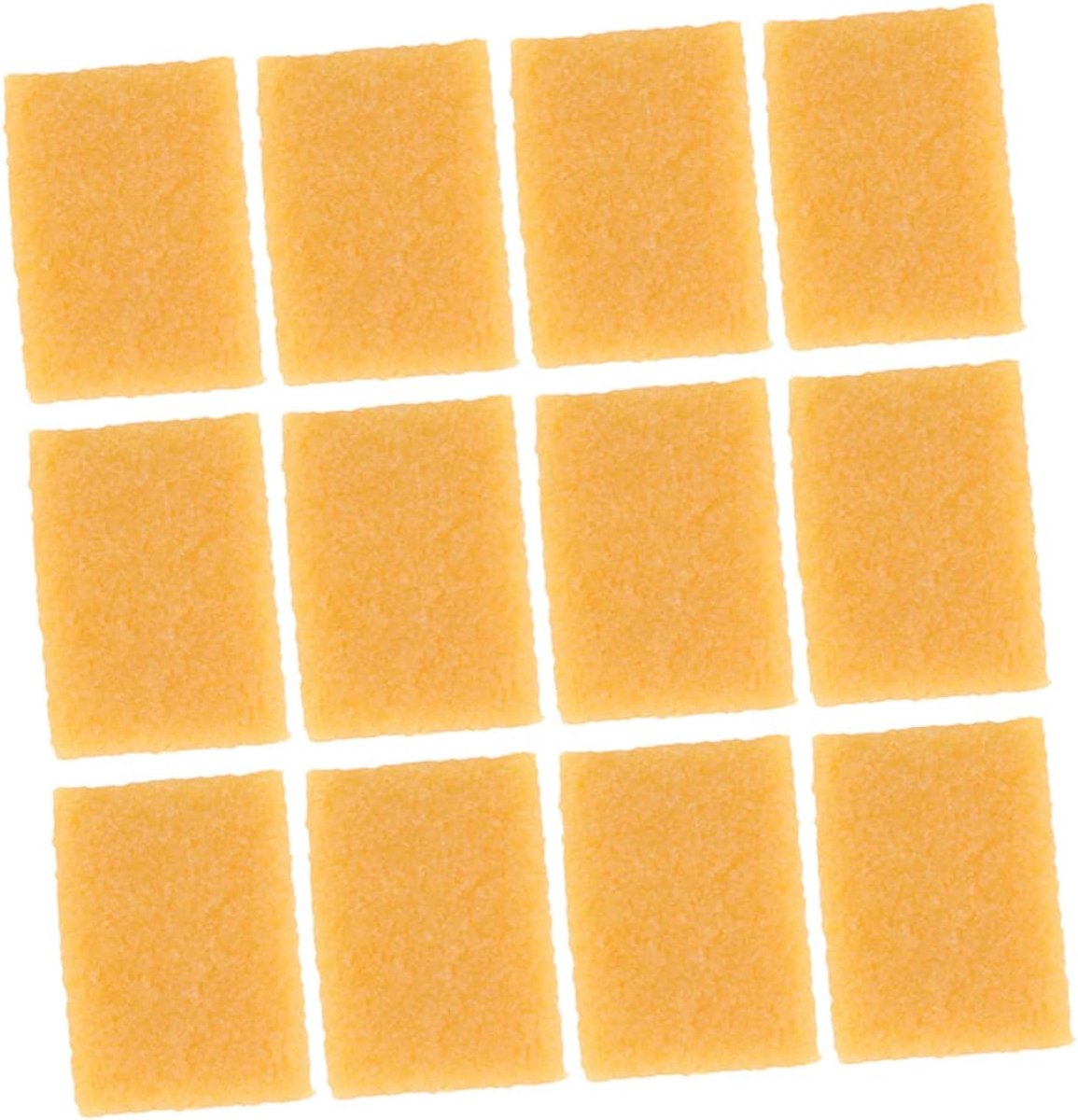 Rubberen Lijmverwijderaar - Lijmresten Gum - Kantoor Schoonmaken - Voor Gevoelige Oppervlakken - 7.00X5.00X0.80CM - Geel