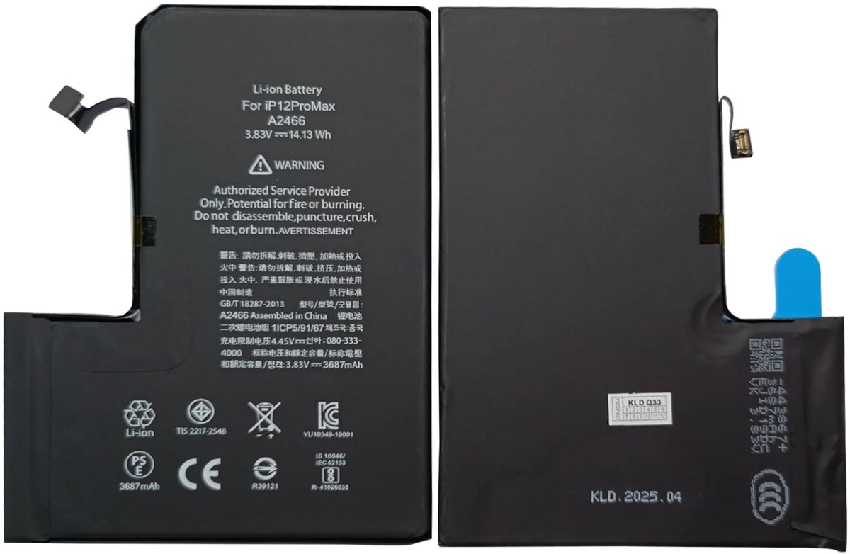 For Apple iPhone 12 Pro Max Run Diagnostics Battery