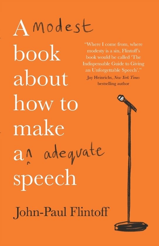 A Modest Book About How to Make an Adequate Speech - cover