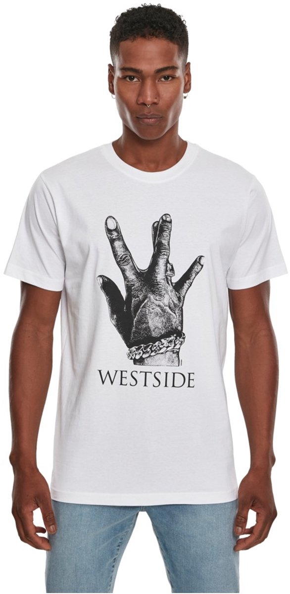 Mister Tee Westside Connection 2.0 Heren Tshirt 4XL Wit