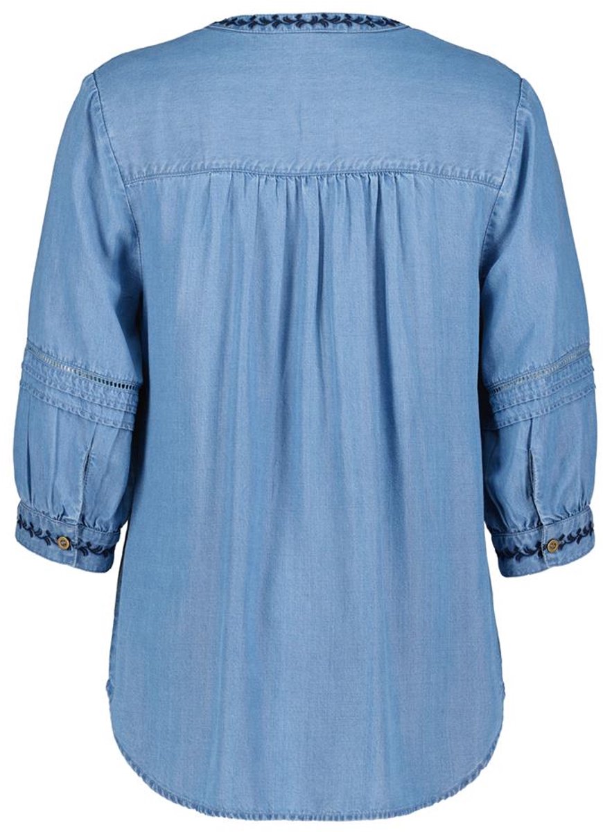 DIDI Dames Blouse Hope Denim mid blue maat 44