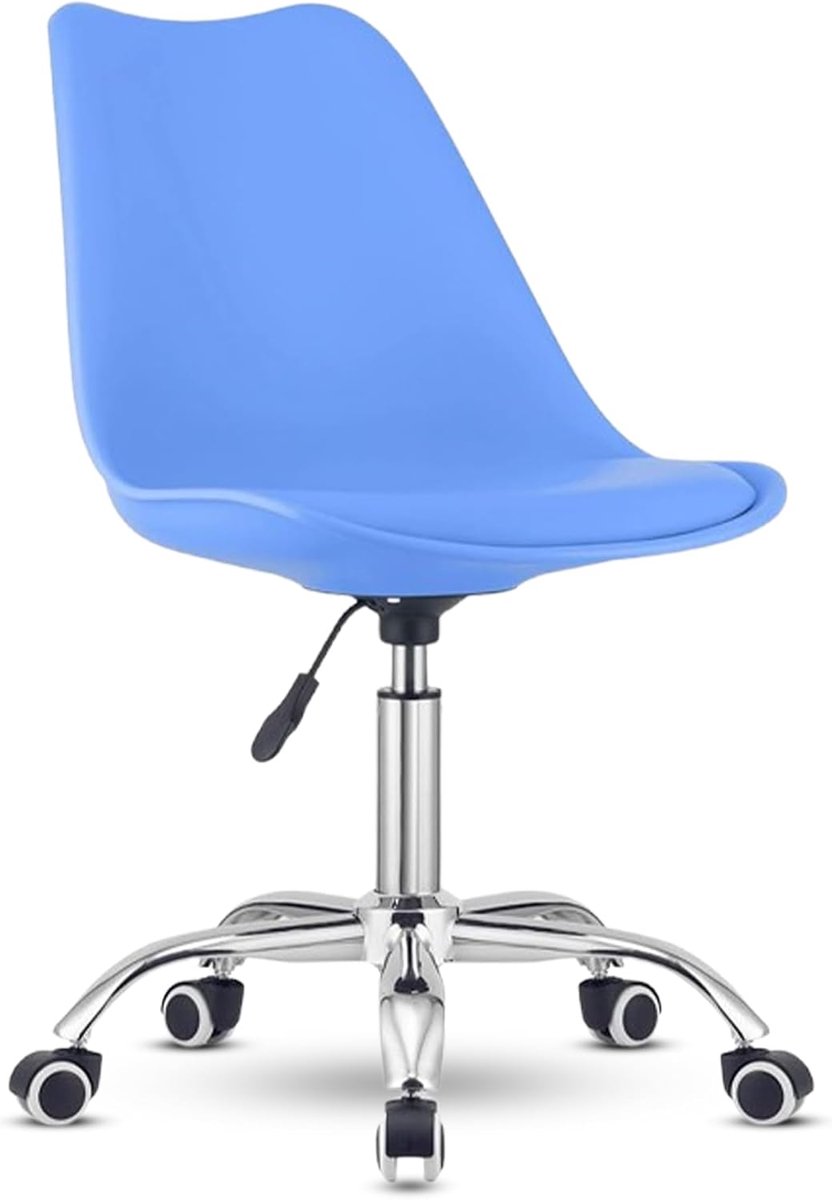 Draaistoel - Bureaustoel - Comfortabel Werken - Ergonomisch Design - 915 cm Hoogte - Blauw