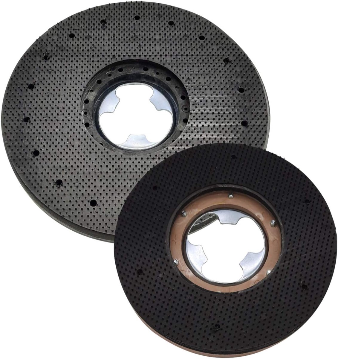 Drijfbord Reinigingsmachine - Pads houder - Vloeren Reinigen - Volledige hechting - 380 mm - Zwart
