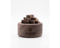 ARONIQ Houten Aroma Diffuser - Set van 3 - Passieve Luchtver