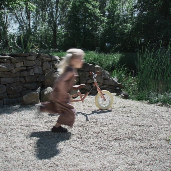 Veloretti Driewieler 2 in 1 Loopfiets met zijwieltjes - 1.5 t/m 4 jaar - 12 inch - Roze