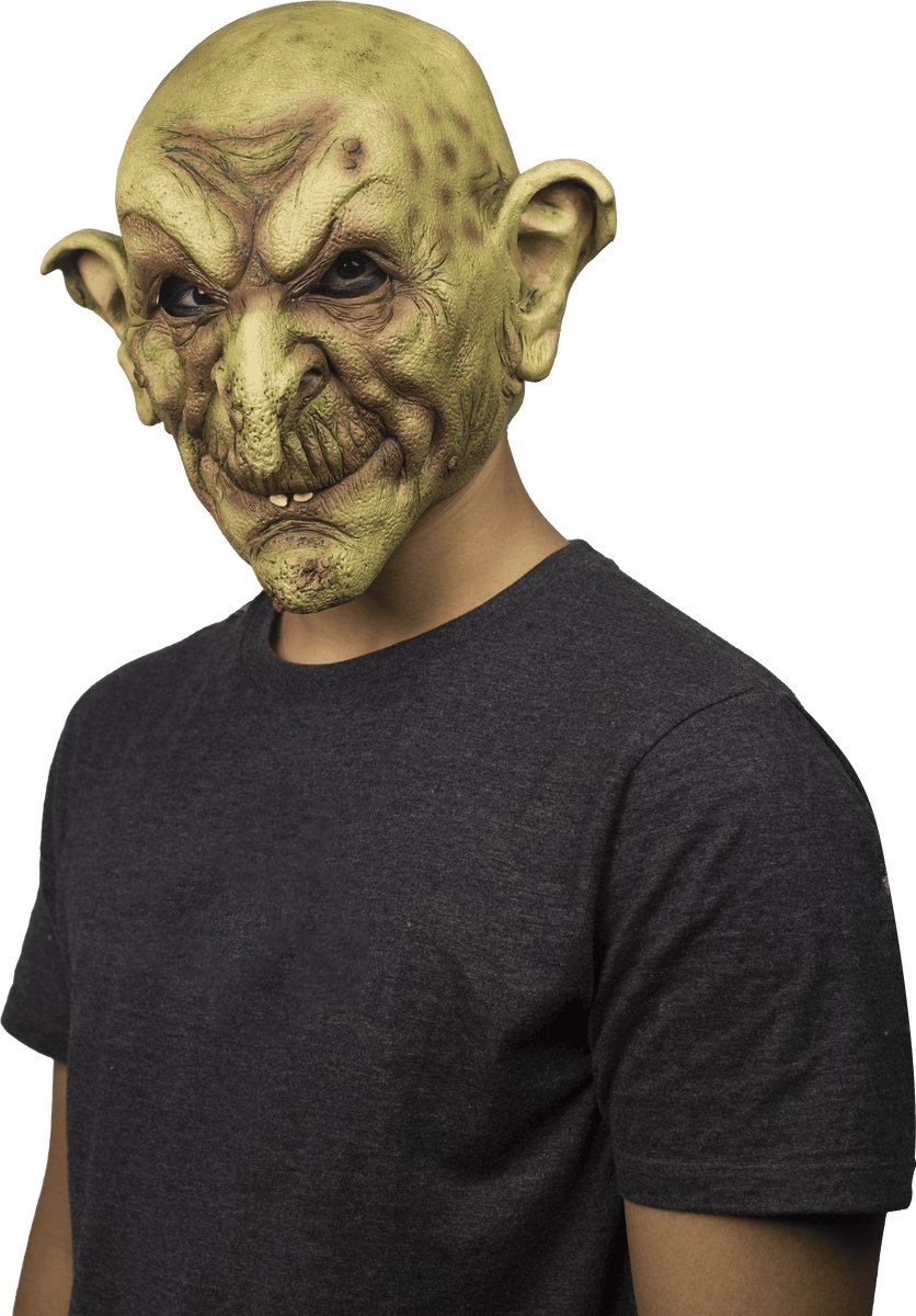 Partychimp Witch Heks Volledig Hoofd Masker Halloween Masker voor bij Halloween Kostuum Volwassenen Carnaval - Latex - One size