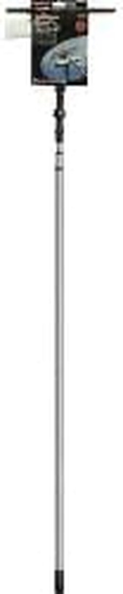 Raam Reinigingsset - Schoonmaak Kit - Ramen Zemen - Uitschuifbare Steel - 35 cm - Zilver
