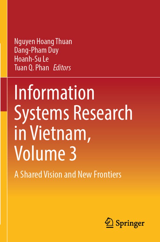 Information Systems Research in Vietnam, Volume 3 - cover