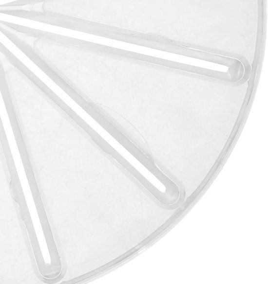 Mixer Spatbescherming - Garde Deksel - Schoon Bakken - Universele Pasvorm - 14x14x1 cm - Transparant — afbeelding 5