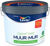 Peinture murale Levis - Mat - Blanc - 8 + 2 litres