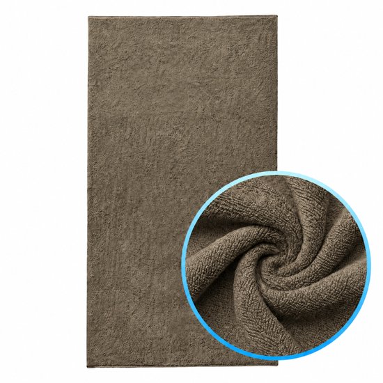 Funnies Strandlaken XXL Forest Extra groot - 100x200 cm - Strandhanddoek - Hoogwaardig Katoenen OEKO-TEX - 500 gram/m2 Luxe Dikte - Extra zacht - Sneldrogend Badhanddoek - Ideaal voor Strand, Sauna, Zwembad, Vakantie en Sport - Badlaken