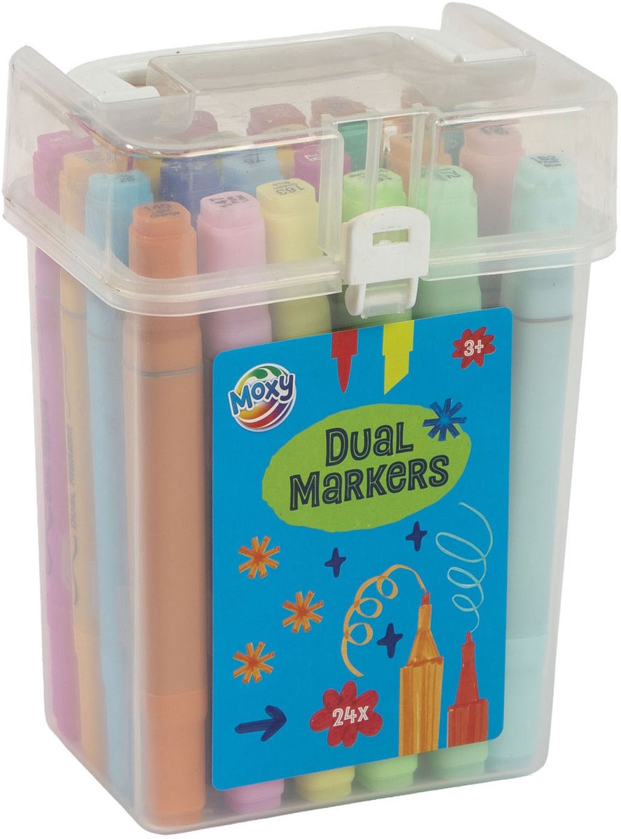 Dual Markers - 24 stuks