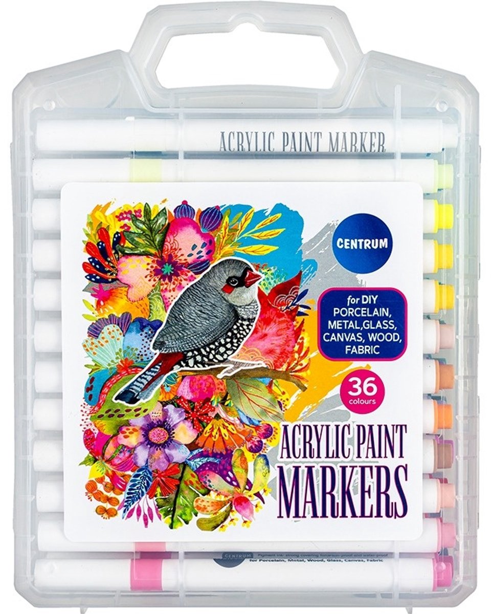 Stiften - Markers - Acrylverf - 36st.