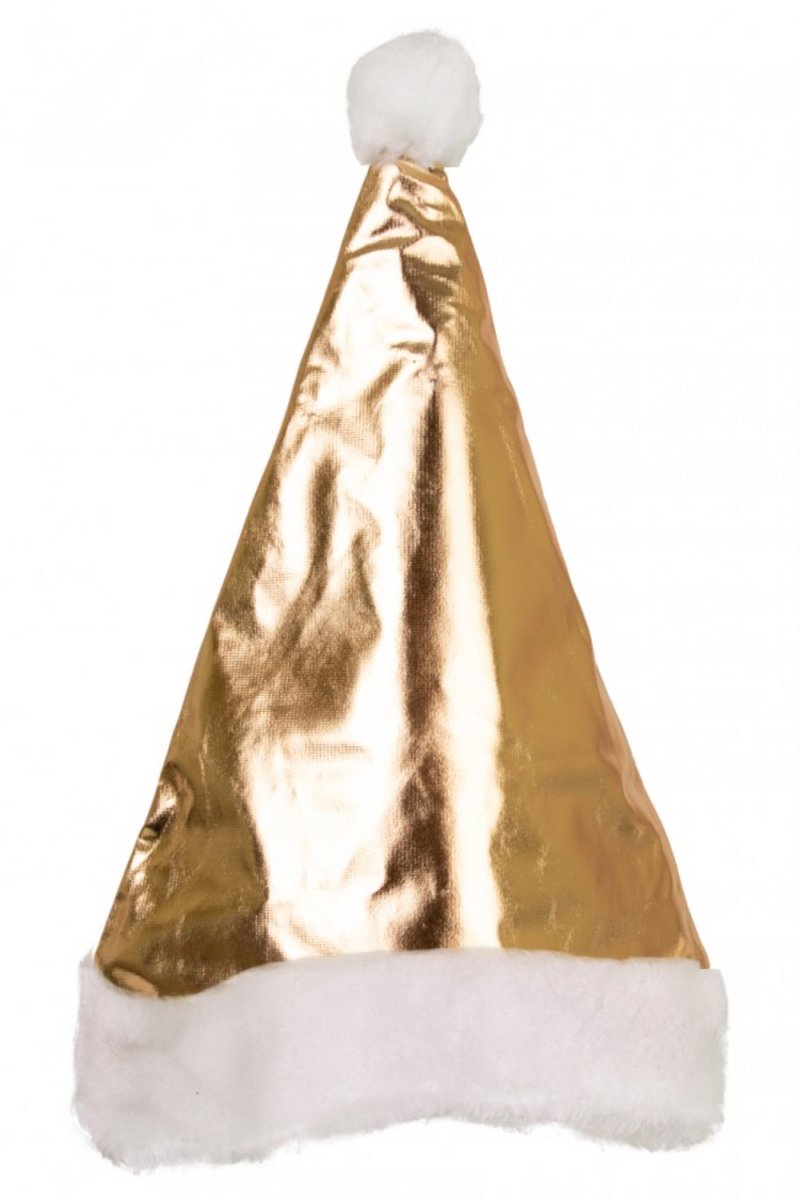 Muts - Kerstmuts - Goud