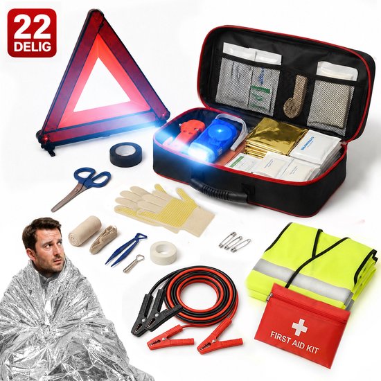 Luxe Auto Veiligheidsset 22-delig