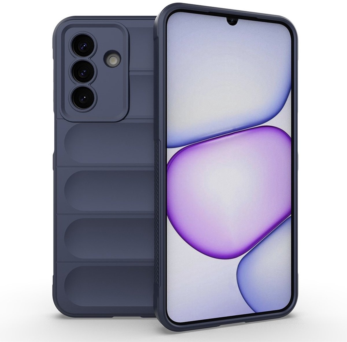 Coverup Hoesje - Geschikt voor Samsung Galaxy A27 Hoesje - Coverup Hands-On Rugged Back Cover - Blauw