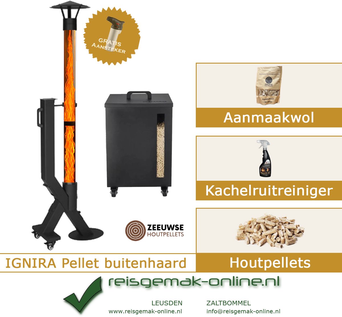 Ignira Pellet Buitenhaard 2.0 | Voordeelbundel XL