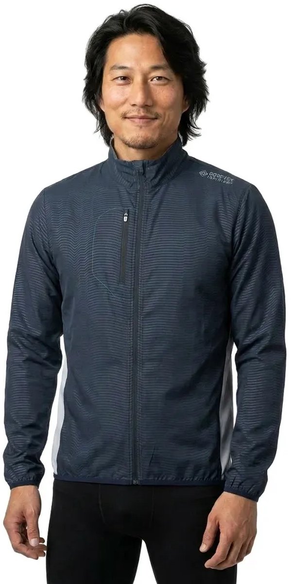 Abacus Golf Lanark Stretch Windjack Blauw L Man van Merkloos — afbeelding 2
