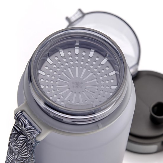 Meteor Sportbidon 650 ml - Fietsbidon - Sportaccessoire - Grijs van Meteor — afbeelding 2