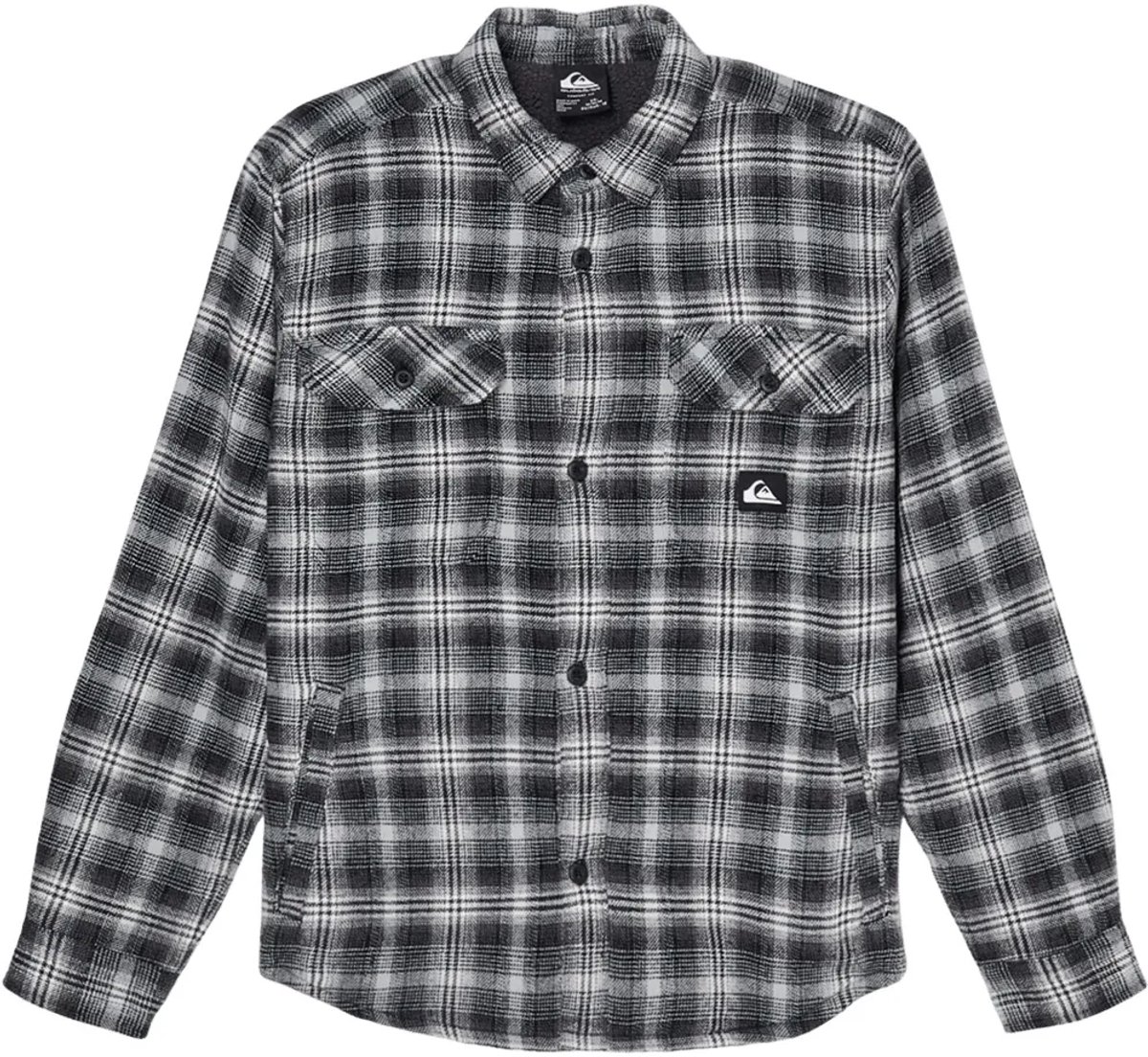 Quiksilver Venture Sherpa Overhemd Met Lange Mouwen 10 Years Jongen Zwart