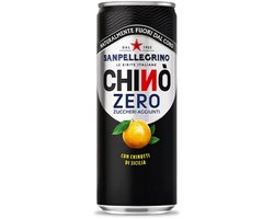 Sanpellegrino Chinò ZERO - Chinotto - Tray 24 x 33cl