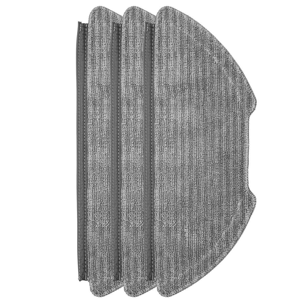 3 Stuks Wisdoeken Dweilpads – microvezel, zacht, wasbaar en herbruikbaar – vervangende dweilpads, geschikt voor AIRROBO robotstofzuigers T20/L40/L50/L60