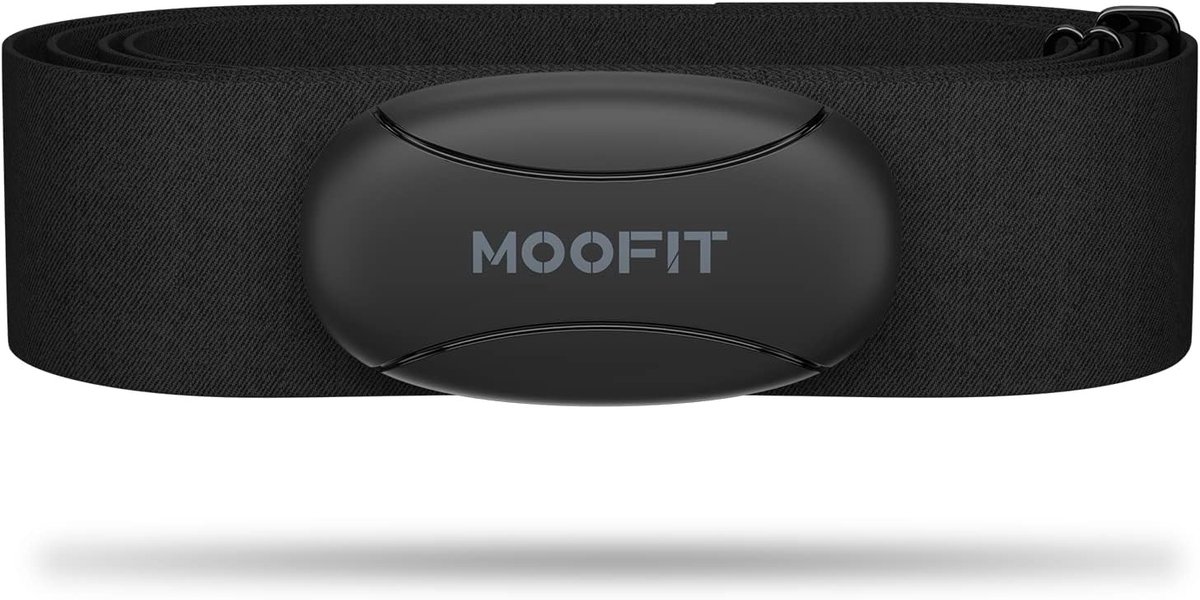 Borstband met hartslagmeter - Real-time hartslaggegevens, Bluetooth 5.0, IP67 waterdicht, compatibel met iOS/Android