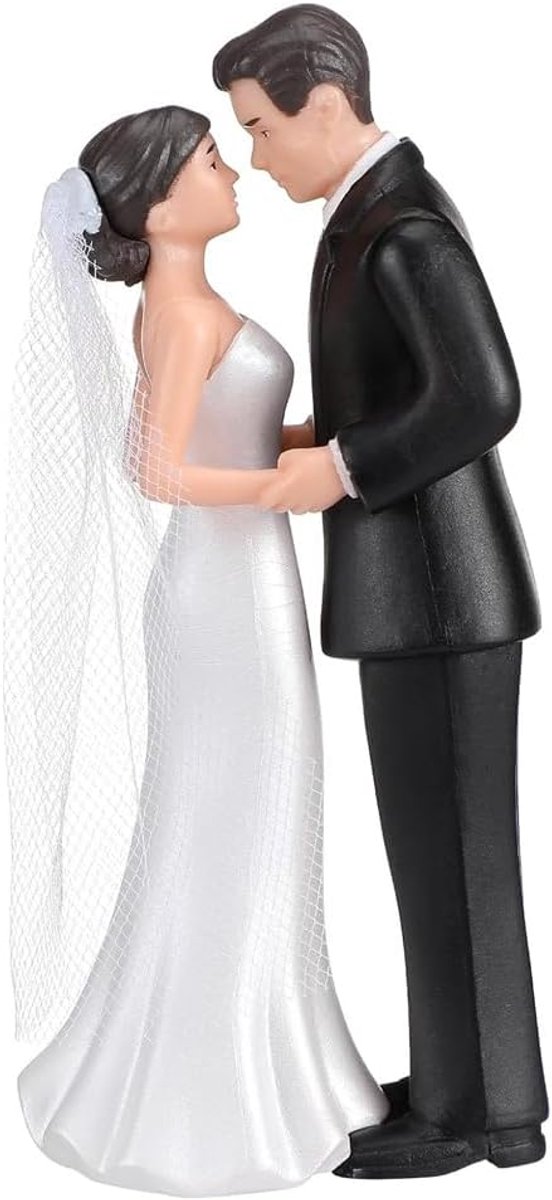 wedding cake decorations wedding cake topper decoration for Valentine's Day, 4.3 inches - ShopVlot
