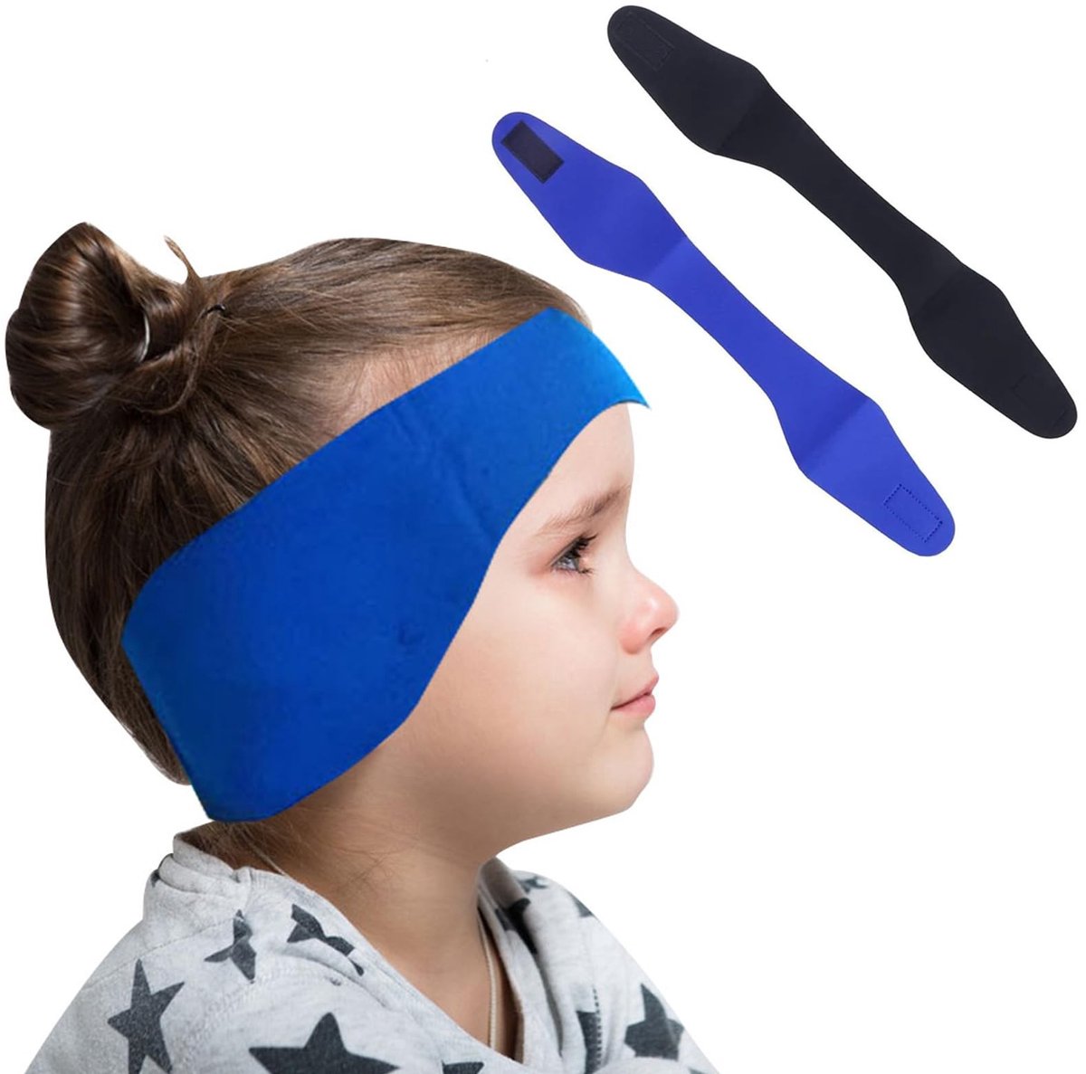 Set van 2 Neopreen Zwemmutsen voor Kinderen - Elastische Zwemaccessoires voor Wateractiviteiten