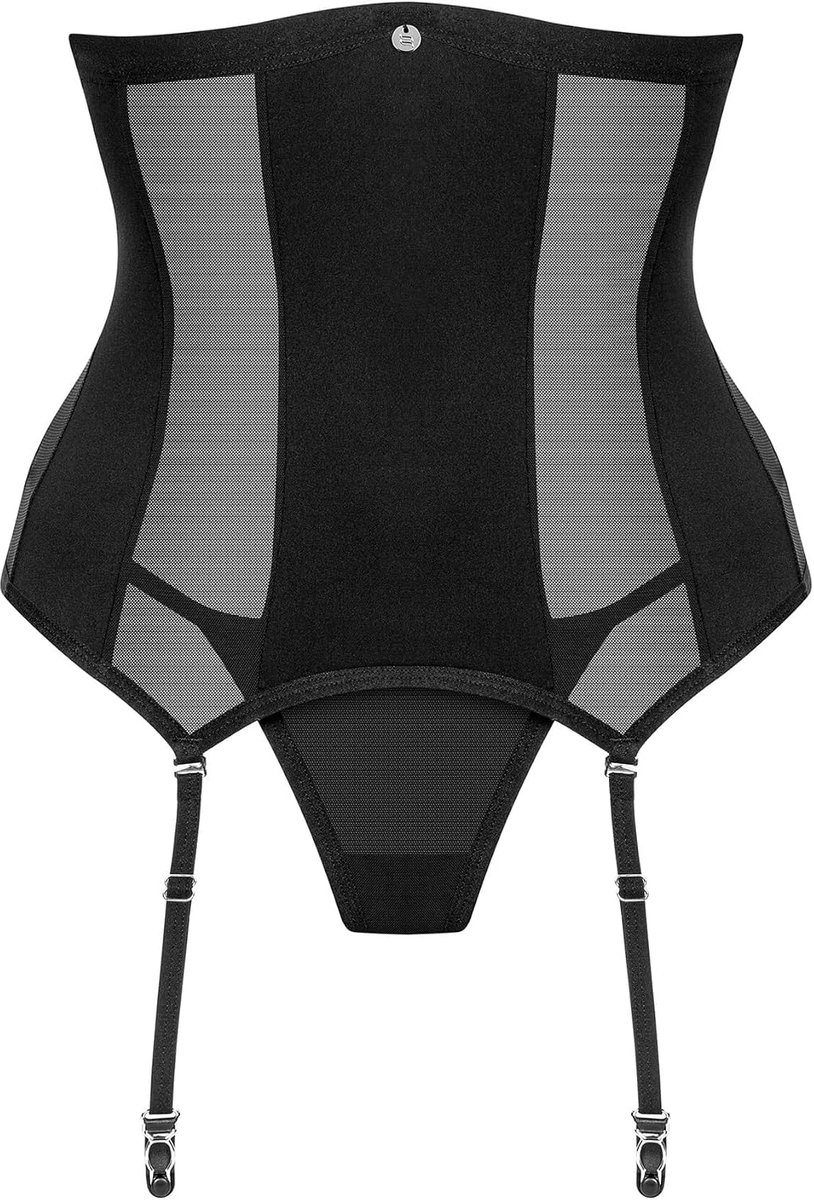 Lingerieset voor vrouwen - 3-delig - corsage, thong en satijnen blinddoek - voor een verleidelijke avond - ShopVlot