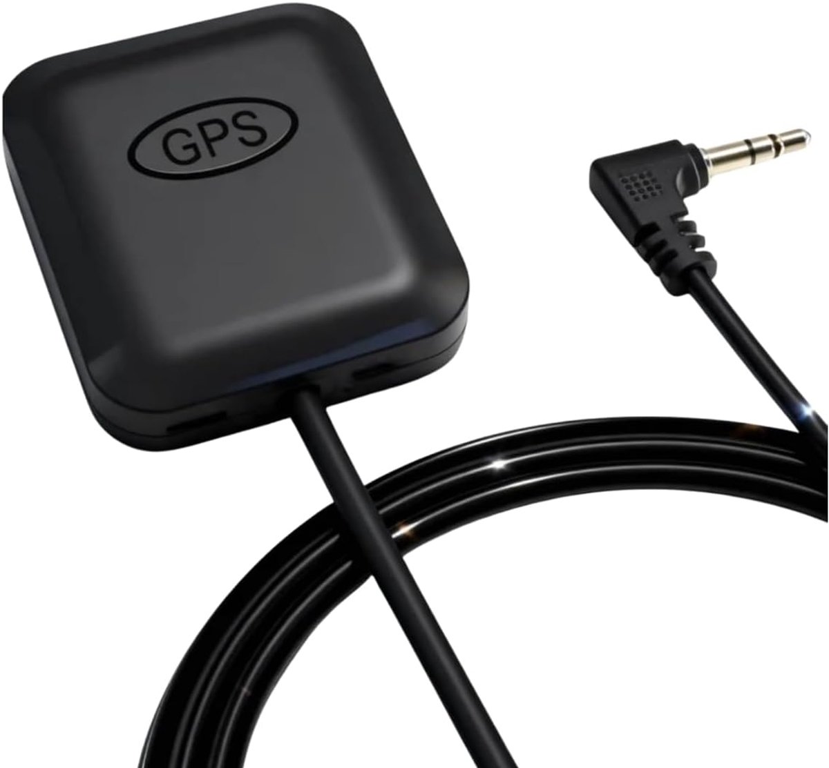 GPS antenne voor auto 3 meter - RG174 plug 3.5mm - met magnetische basis - ideaal voor navigatiesystemen - ShopVlot