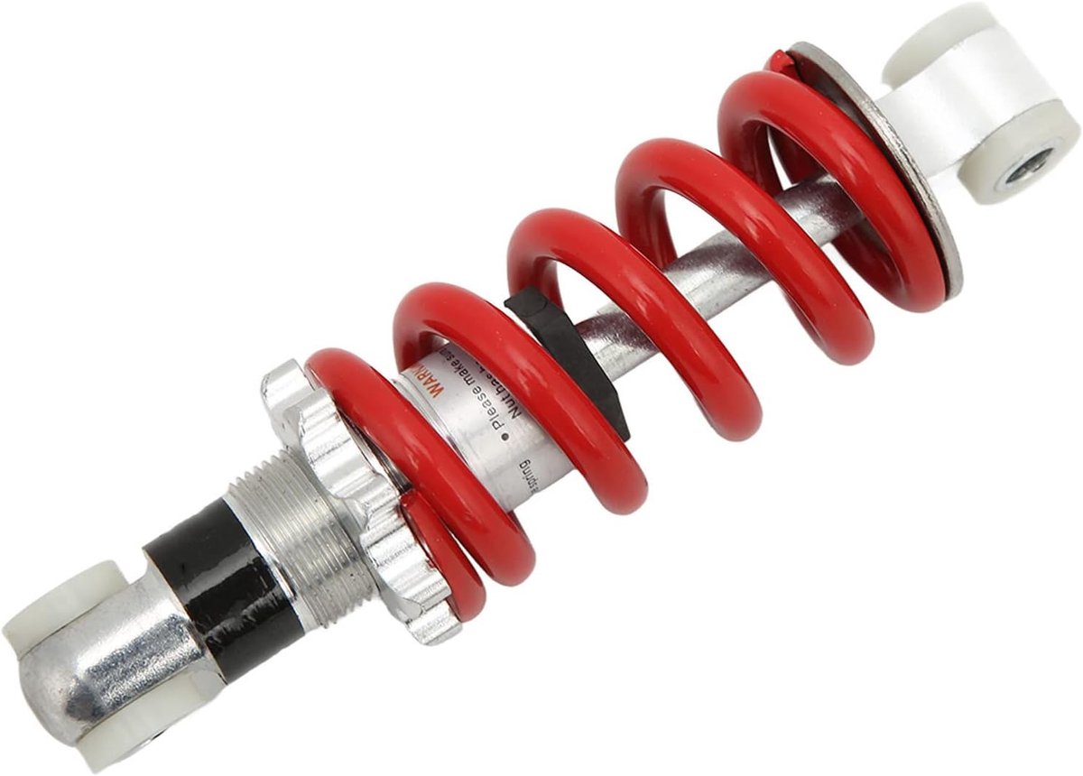 SnelShoppen - 150mm 5.91 inch 8mm universele motor schokdemper achtervering ATV quad scooter dirt bike, 750lbs belasting mountainbike achter schokdemp
