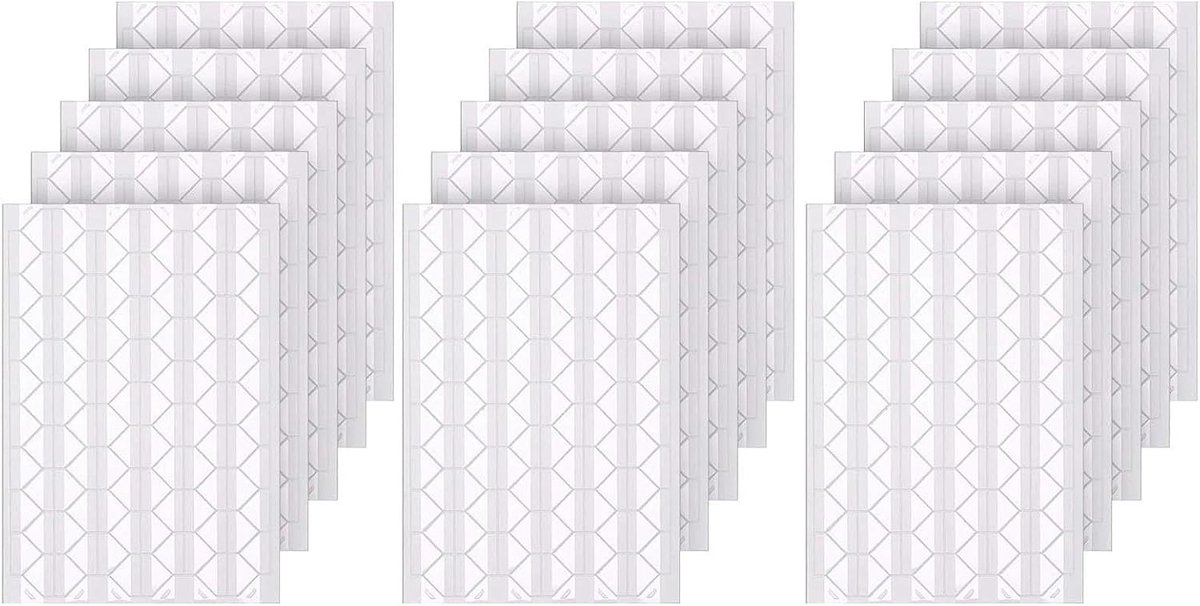 Fotohoekjes 15 stuks - transparant - zelfklevend - veilig voor foto's - ShopVlot