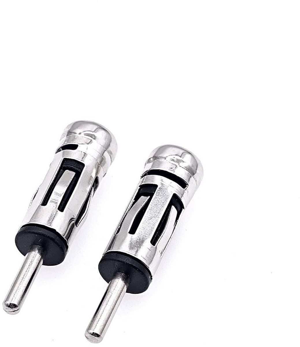 Solidchoice - ISO naar DIN Antenne Adapter voor Auto, 2 Stuks