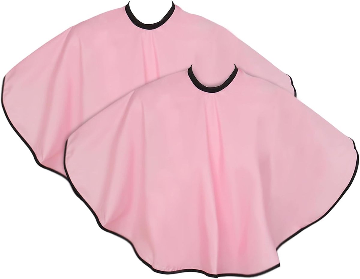 Kapperscape kort haar 2 stuks - waterdicht nylon - voor knippen en kleuren - ShopVlot