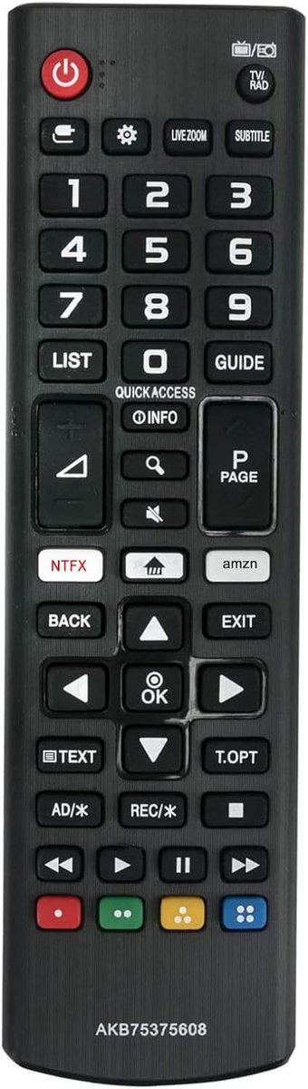 AKB75375608 Remote Control Brake Plazar Poker LG TV 32LK6100 32LK6200 - ShopVlot