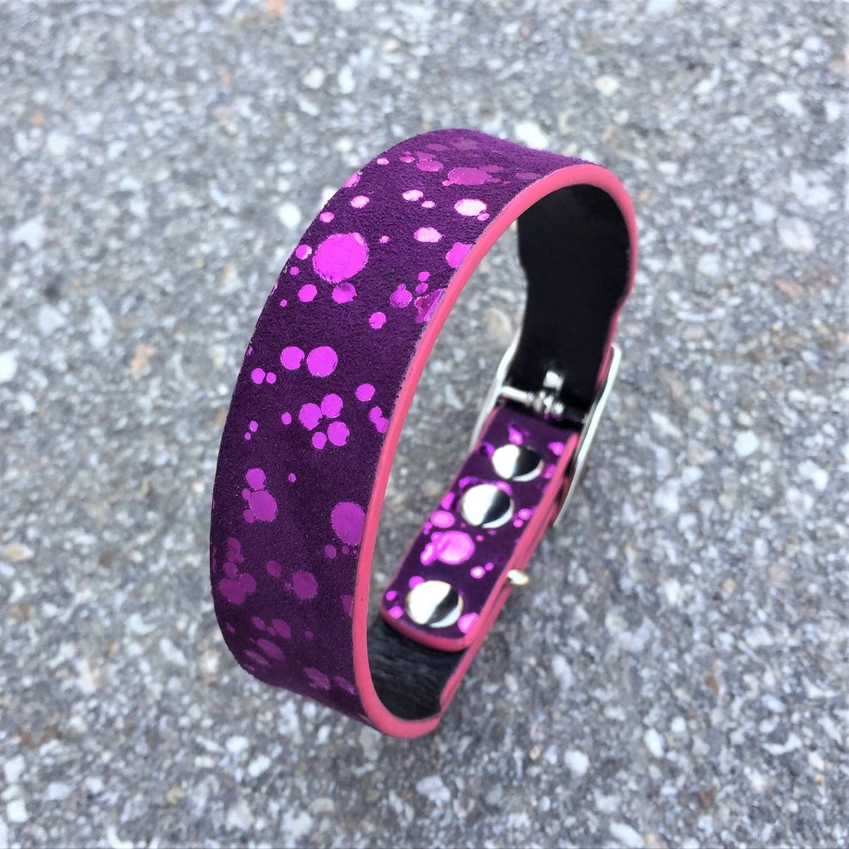 Bestia ''Viola Drops'' puppy collar - ShopVlot