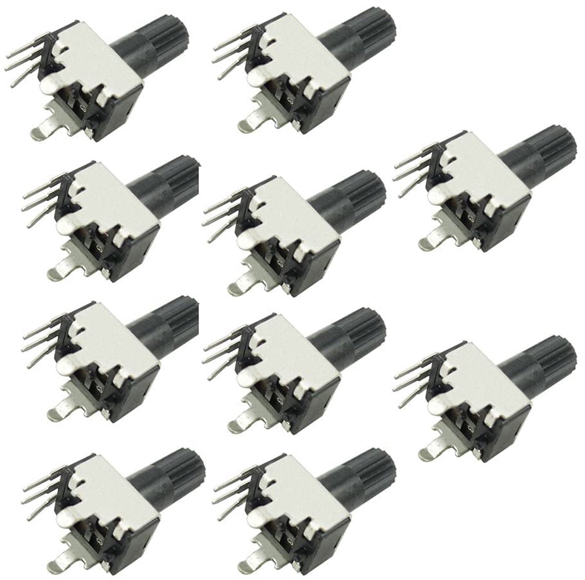 10pcs RV09 vertical adjustable potentiometer resistor 100K - ShopVlot