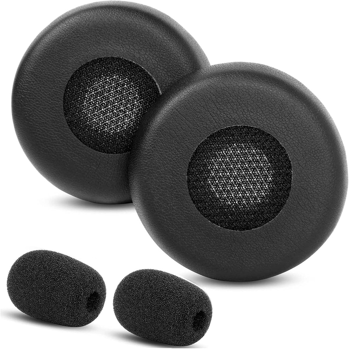Professional Ear Pad Replacements Compatible with Jabra Evolve 65 UC 65MS / Evolve 20 30 40 65 UC/MS/SE Headphones Ear - ShopVlot