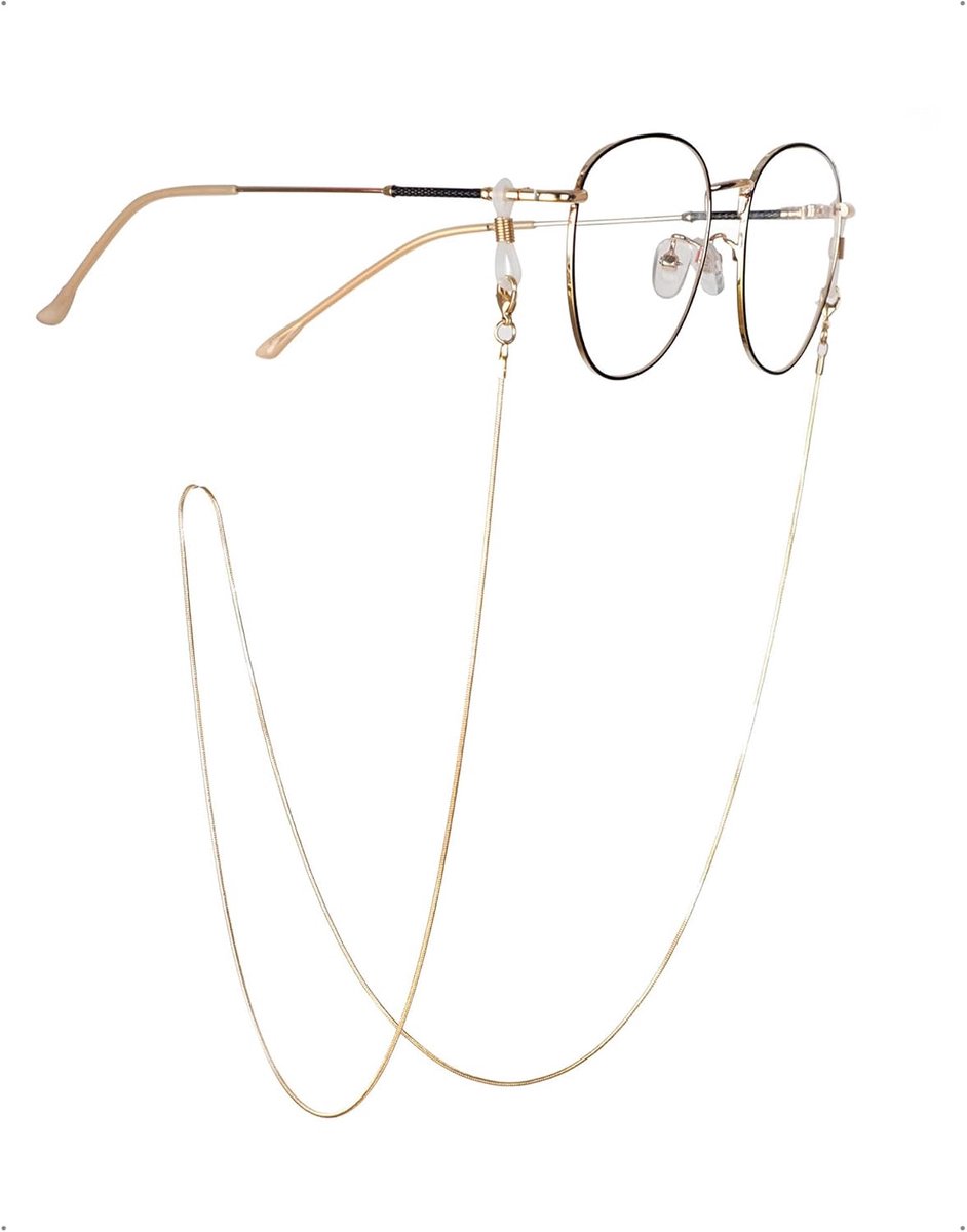 Brilkoord voor dames 75 cm metaal Voor brillen Modern brilkoord Brilband zonnebrillen Leesbrillen Elegant Stijlvol - ShopVlot