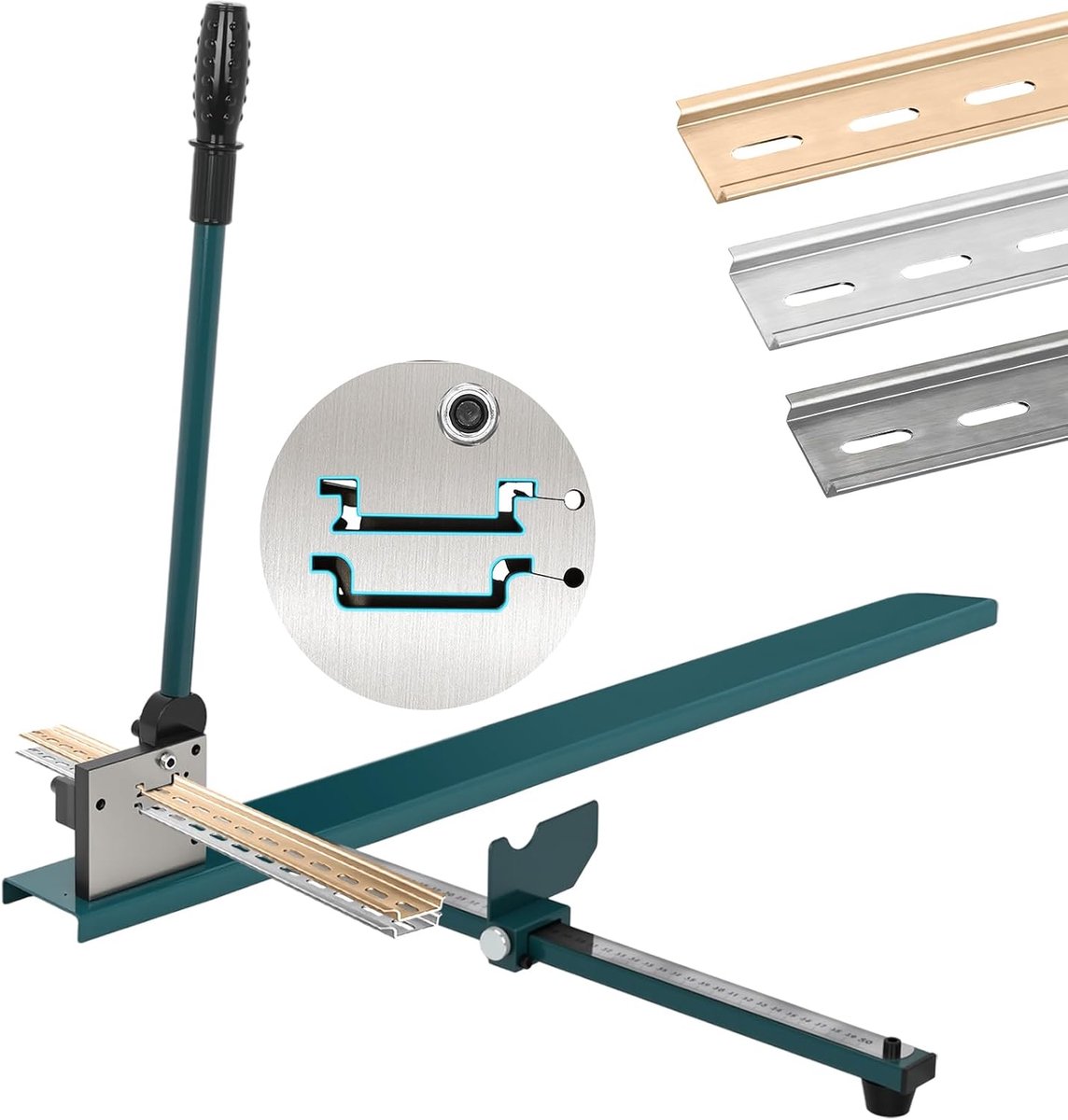 bimiti Manual hood rail cutter for 35mm steel, aluminum and iron - ShopVlot